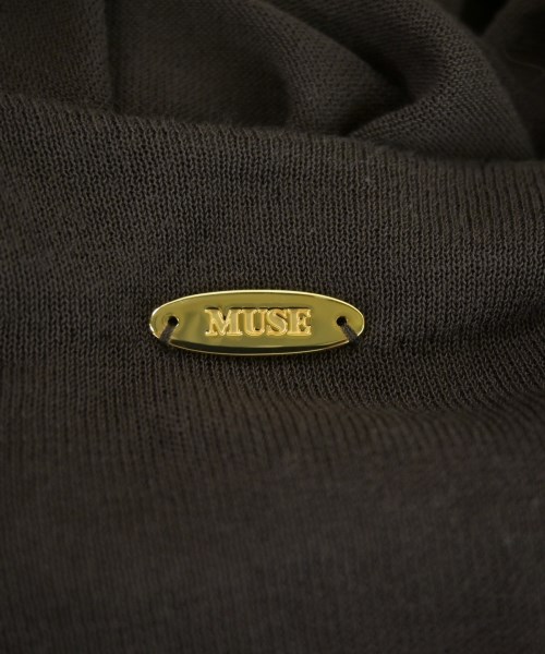 MUSE de Deuxieme Classe（ミューズドゥドゥーズィーエムクラス）カーディガン 茶 サイズ:F レディース/2200726787072