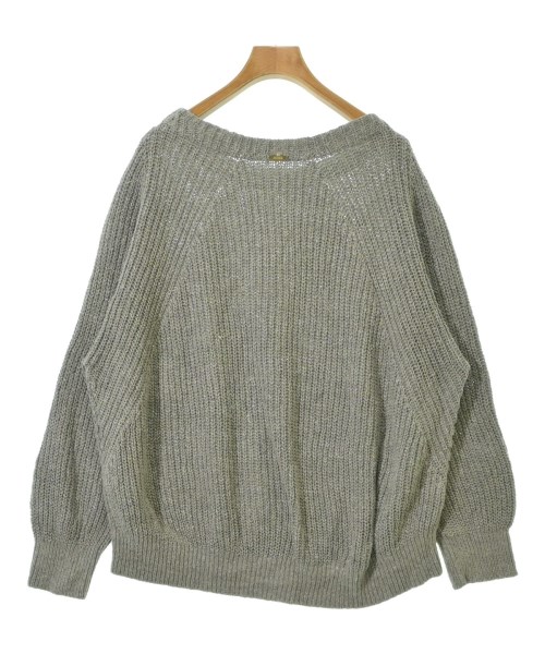 MUSE de Deuxieme Classe（ミューズドゥドゥーズィーエムクラス）ニット・セーター グレー サイズ:-(M位) レディース/2200727914071