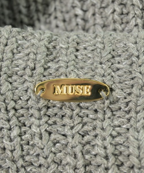MUSE de Deuxieme Classe（ミューズドゥドゥーズィーエムクラス）ニット・セーター グレー サイズ:-(M位) レディース/2200727914071