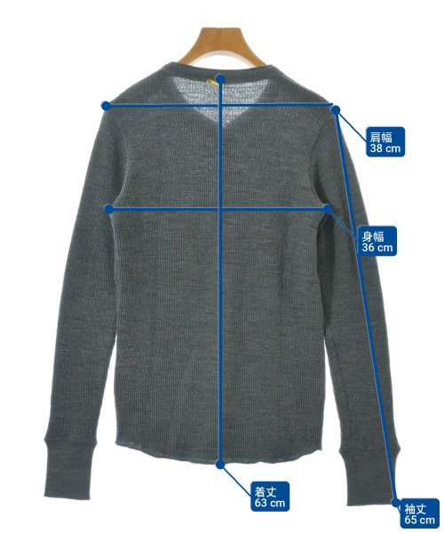 MUSE de Deuxieme Classe（ミューズドゥドゥーズィーエムクラス）Tシャツ・カットソー グレー サイズ:-(L位) レディース/2200728069060