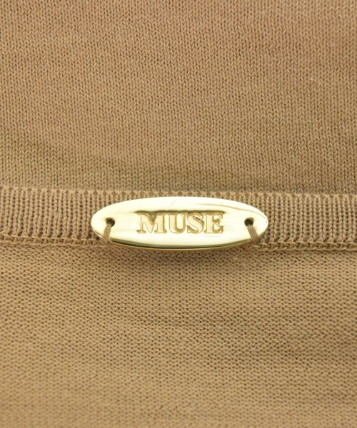 MUSE de Deuxieme Classe（ミューズドゥドゥーズィーエムクラス）ニット・セーター 茶 サイズ:36(S位) レディース/2200678310052