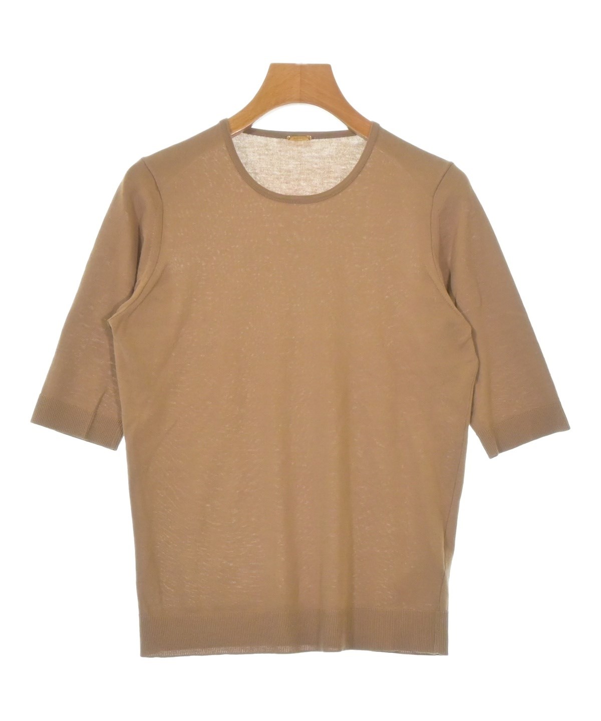 MUSE de Deuxieme Classe ニット・セーター S 茶 【古着】【中古】【送料無料】 MUSE de Deuxieme Classe（ミューズドゥドゥーズィーエムクラス