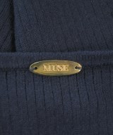 MUSE de Deuxieme Classe（ミューズドゥドゥーズィーエムクラス）ニット・セーター 紺 サイズ:-(XS位) レディース/2200678462027