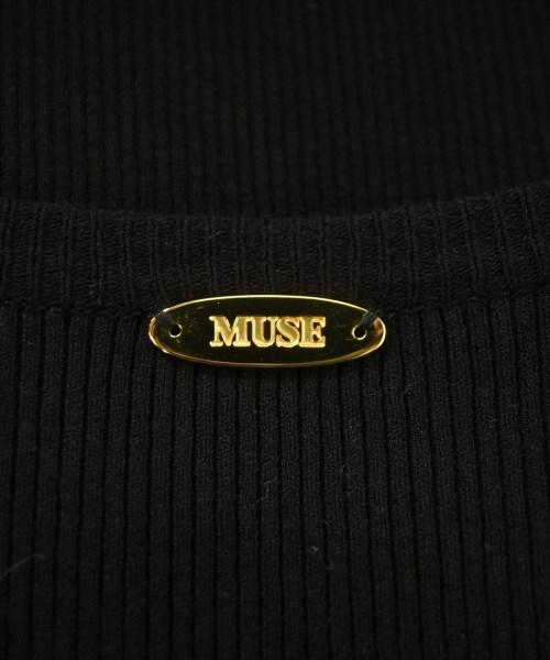MUSE de Deuxieme Classe（ミューズドゥドゥーズィーエムクラス）ニット・セーター 黒 サイズ:-(XS位) レディース/2200683646054