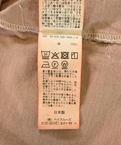 MUSE de Deuxieme Classe（ミューズドゥドゥーズィーエムクラス）Tシャツ・カットソー ピンク サイズ:F レディース/2200683646061