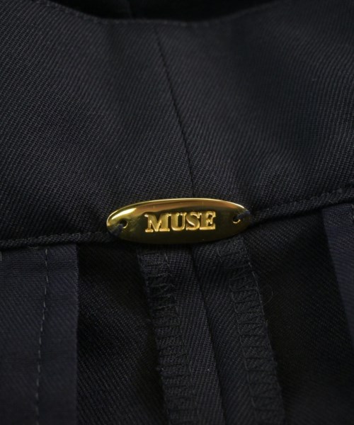 MUSE de Deuxieme Classe（ミューズドゥドゥーズィーエムクラス）スラックス 黒 サイズ:36(S位) レディース/2200683646115