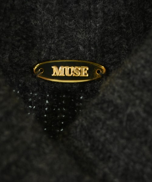 MUSE de Deuxieme Classe（ミューズドゥドゥーズィーエムクラス）ニット・セーター グレー サイズ:F レディース/2200684356167