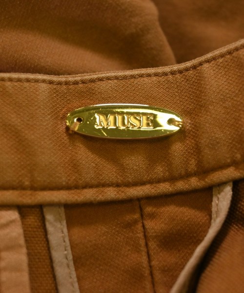 MUSE de Deuxieme Classe（ミューズドゥドゥーズィーエムクラス）チノパン 茶 サイズ:38(M位) レディース/2200681567016