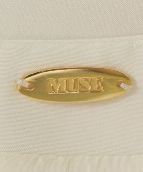 MUSE de Deuxieme Classe（ミューズドゥドゥーズィーエムクラス）ブラウス 白 サイズ:F レディース/2200679907077