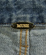 MUSE de Deuxieme Classe（ミューズドゥドゥーズィーエムクラス）デニムパンツ 青 サイズ:34(XS位) レディース/2200684743028