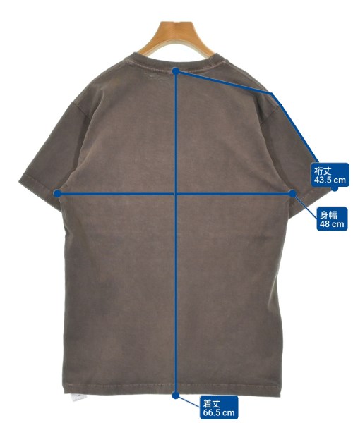 MUSE de Deuxieme Classe（ミューズドゥドゥーズィーエムクラス）Tシャツ・カットソー 茶 サイズ:-(M位) レディース/2200685769034
