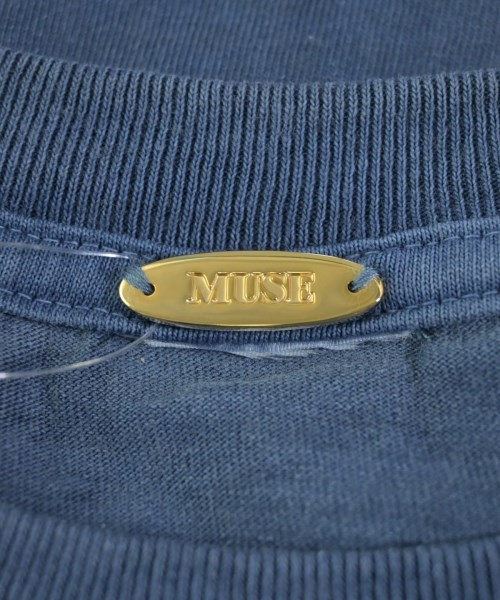 MUSE de Deuxieme Classe（ミューズドゥドゥーズィーエムクラス）Tシャツ・カットソー 紺 サイズ:F レディース/2200685769065