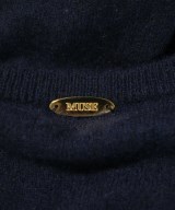 MUSE de Deuxieme Classe（ミューズドゥドゥーズィーエムクラス）ニット・セーター 紺 サイズ:-(M位) レディース/2200686377085