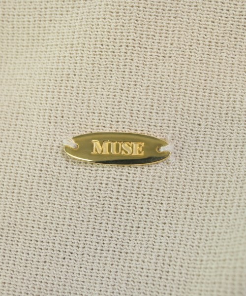 MUSE de Deuxieme Classe（ミューズドゥドゥーズィーエムクラス）カーディガン ベージュ サイズ:F レディース/2200681588011