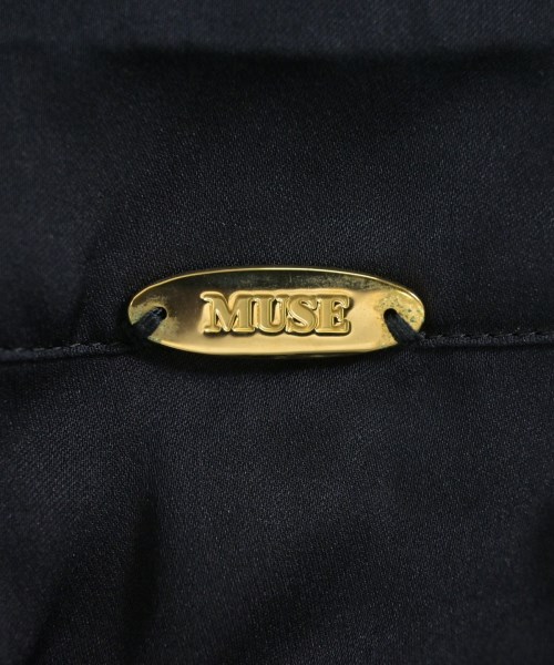 MUSE de Deuxieme Classe（ミューズドゥドゥーズィーエムクラス）シャツワンピース 紺 サイズ:F レディース/2200686534020