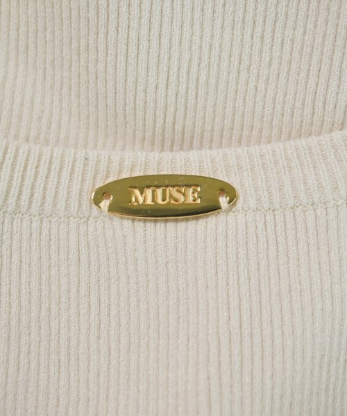 MUSE de Deuxieme Classe（ミューズドゥドゥーズィーエムクラス）ニット・セーター 白 サイズ:-(XS位) レディース/2200691784045