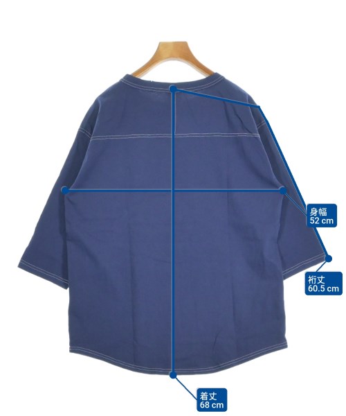 MUSE de Deuxieme Classe（ミューズドゥドゥーズィーエムクラス）Tシャツ・カットソー 紺 サイズ:S レディース/2200691784052