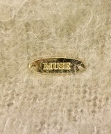 MUSE de Deuxieme Classe（ミューズドゥドゥーズィーエムクラス）カーディガン ベージュ サイズ:F レディース/2200692864050
