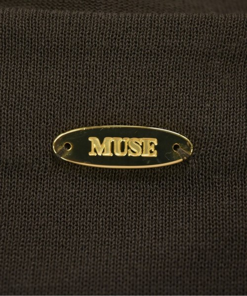 MUSE de Deuxieme Classe（ミューズドゥドゥーズィーエムクラス）カーディガン 茶 サイズ:F レディース/2200689179105
