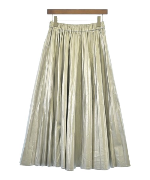 SALON adam et rope（サロンアダムエロペ）ロング・マキシ丈スカート シルバー サイズ:F レディース/2200617668084