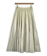 SALON adam et rope（サロンアダムエロペ）ロング・マキシ丈スカート シルバー サイズ:F レディース/2200617668084