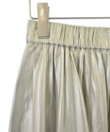 SALON adam et rope（サロンアダムエロペ）ロング・マキシ丈スカート シルバー サイズ:F レディース/2200617668084