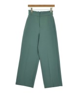 SALON adam et rope（サロンアダムエロペ）スラックス 緑 サイズ:M レディース/2200629317284