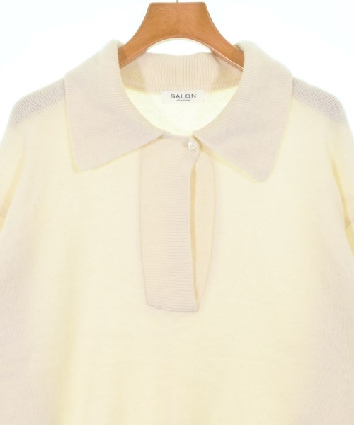 SALON adam et rope（サロンアダムエロペ）ニット・セーター 白 サイズ:F レディース/2200632974146