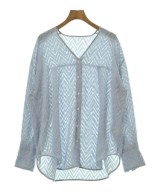 SALON adam et rope（サロンアダムエロペ）ブラウス 青 サイズ:F レディース/2200635927026