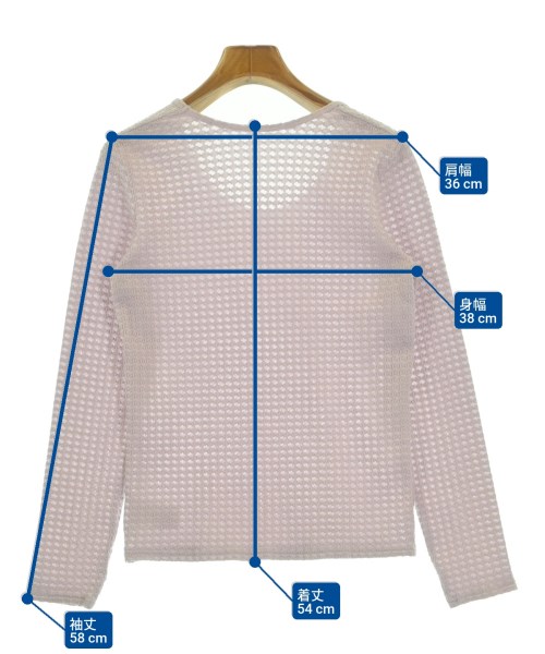 SALON adam et rope（サロンアダムエロペ）カジュアルシャツ ピンク サイズ:F レディース/2200635329042