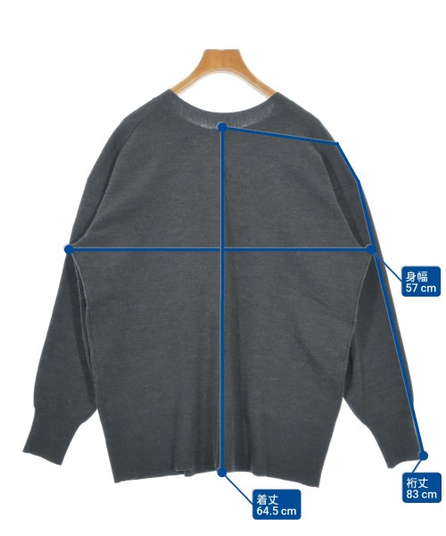 SALON adam et rope（サロンアダムエロペ）カーディガン グレー サイズ:F レディース/2200639728025