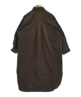 SALON adam et rope（サロンアダムエロペ）シャツワンピース 茶 サイズ:F レディース/2200620798105