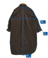 SALON adam et rope（サロンアダムエロペ）シャツワンピース 茶 サイズ:F レディース/2200620798105