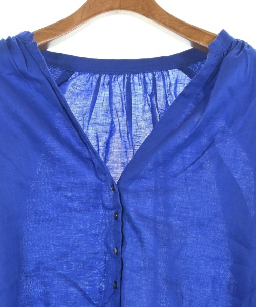 SALON adam et rope（サロンアダムエロペ）カジュアルシャツ 青 サイズ:F レディース/2200628418036