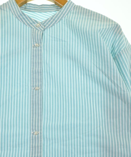 SALON adam et rope（サロンアダムエロペ）カジュアルシャツ 青 サイズ:F レディース/2200631320234