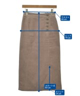 SALON adam et rope（サロンアダムエロペ）ロング・マキシ丈スカート 茶 サイズ:S レディース/2200635350046