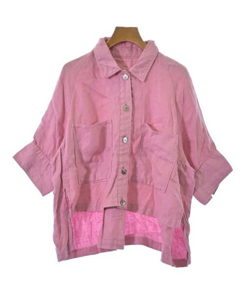 SALON adam et rope(サロンアダムエロペ)カジュアルシャツ ピンク サイズ:F/2200627484186