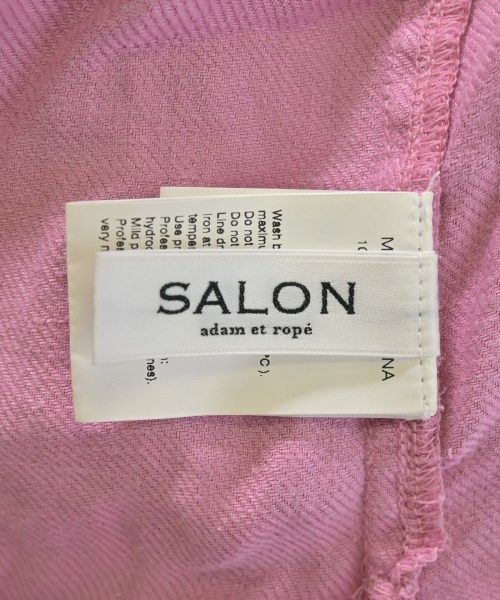 SALON adam et rope（サロンアダムエロペ）カジュアルシャツ ピンク サイズ:F レディース/2200627484186