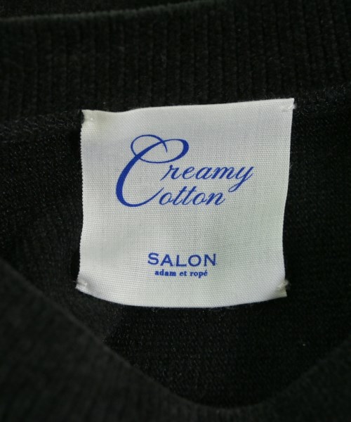 SALON adam et rope（サロンアダムエロペ）スウェット 黒 サイズ:F レディース/2200621155020