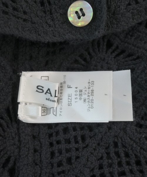 SALON adam et rope（サロンアダムエロペ）カーディガン 黒 サイズ:F レディース/2200614669367