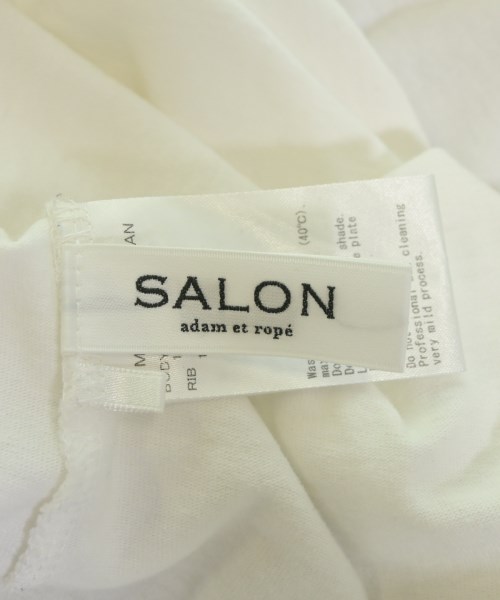 SALON adam et rope（サロンアダムエロペ）Tシャツ・カットソー 白 サイズ:F レディース/2200617293033