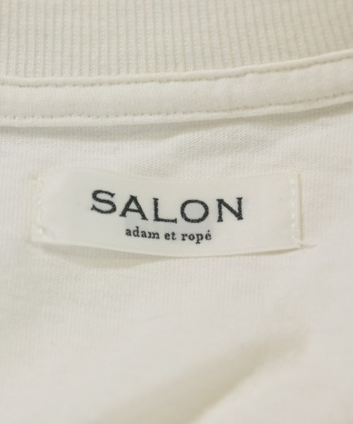 SALON adam et rope（サロンアダムエロペ）Tシャツ・カットソー 白 サイズ:F レディース/2200617768029