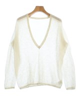 SALON adam et rope（サロンアダムエロペ）ニット・セーター 白 サイズ:F レディース/2200632020010