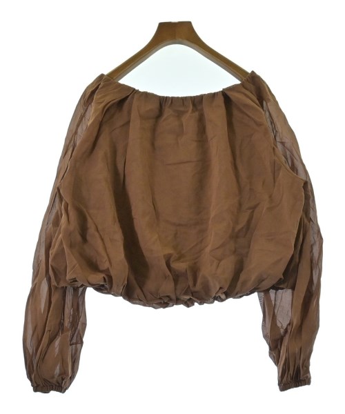 SALON adam et rope（サロンアダムエロペ）ブラウス 茶 サイズ:F レディース/2200617330073