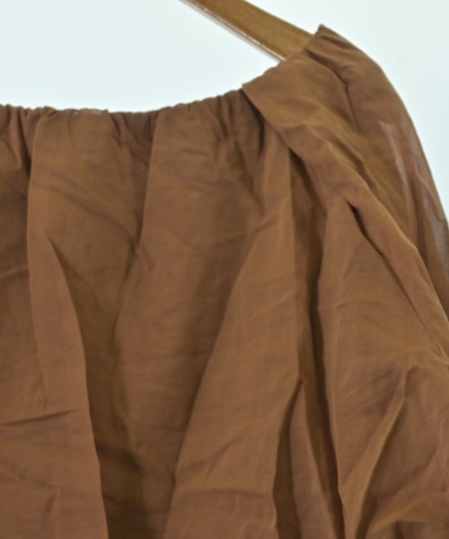 SALON adam et rope（サロンアダムエロペ）ブラウス 茶 サイズ:F レディース/2200617330073