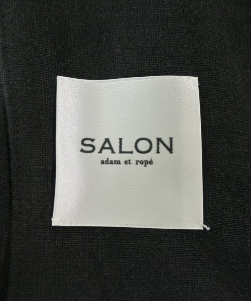 SALON adam et rope（サロンアダムエロペ）カジュアルジャケット 黒 サイズ:S レディース/2200611171030