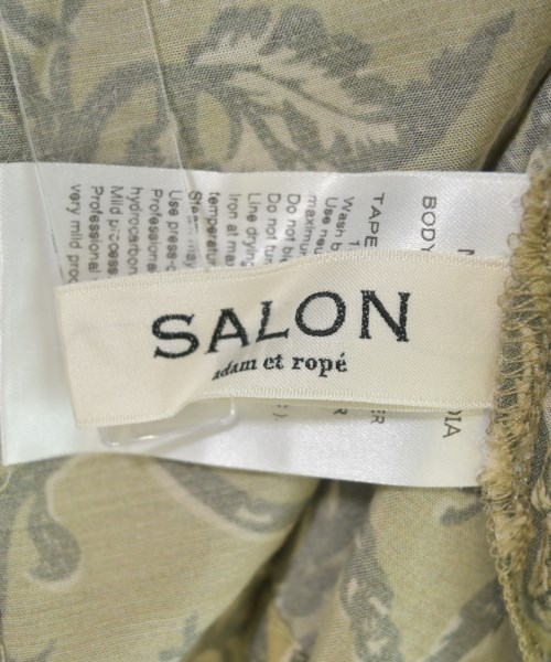 SALON adam et rope（サロンアダムエロペ）ブラウス 緑 サイズ:F レディース/2200603779091