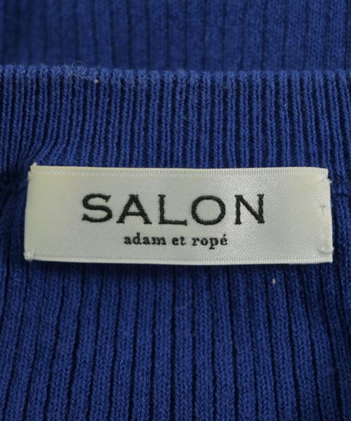 SALON adam et rope（サロンアダムエロペ）ニット・セーター 青 サイズ:F レディース/2200611697103