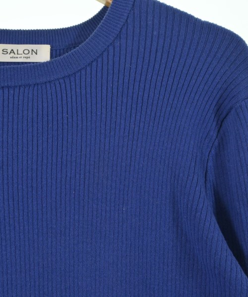 SALON adam et rope（サロンアダムエロペ）ニット・セーター 青 サイズ:F レディース/2200611697103