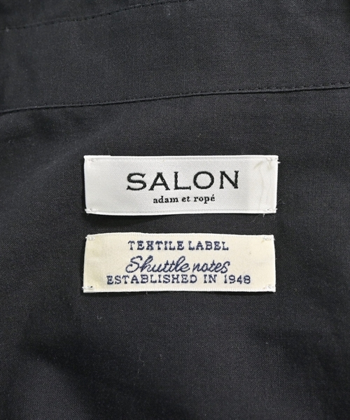 SALON adam et rope（サロンアダムエロペ）シャツワンピース 紺 サイズ:F レディース/2200607354096